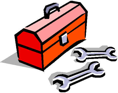 Toolbox songwriter clip art image #41649.
