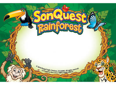 SonQuest Rainforest Name Tags.