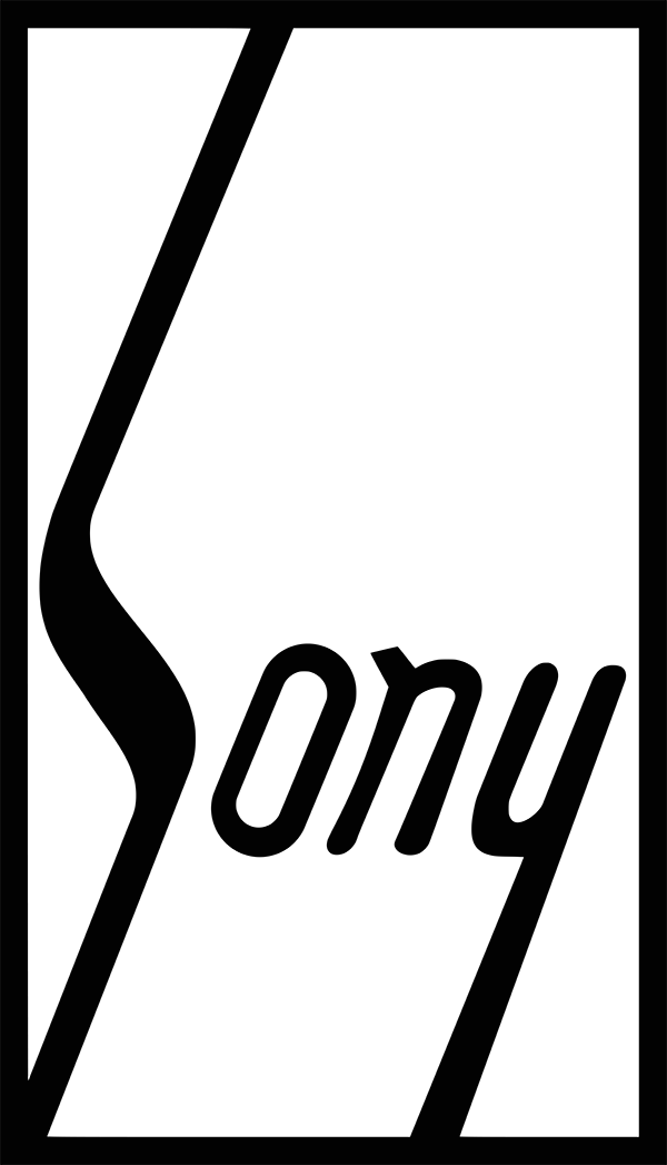 Sony Logo In 1955 , Png Download.
