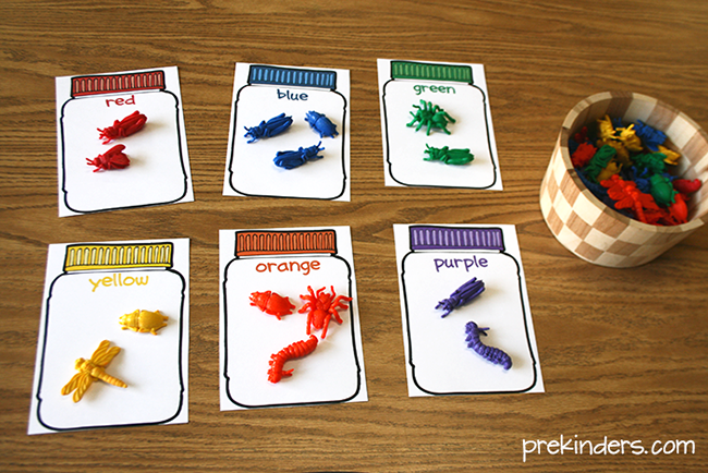 Bug Jar Math Printables.