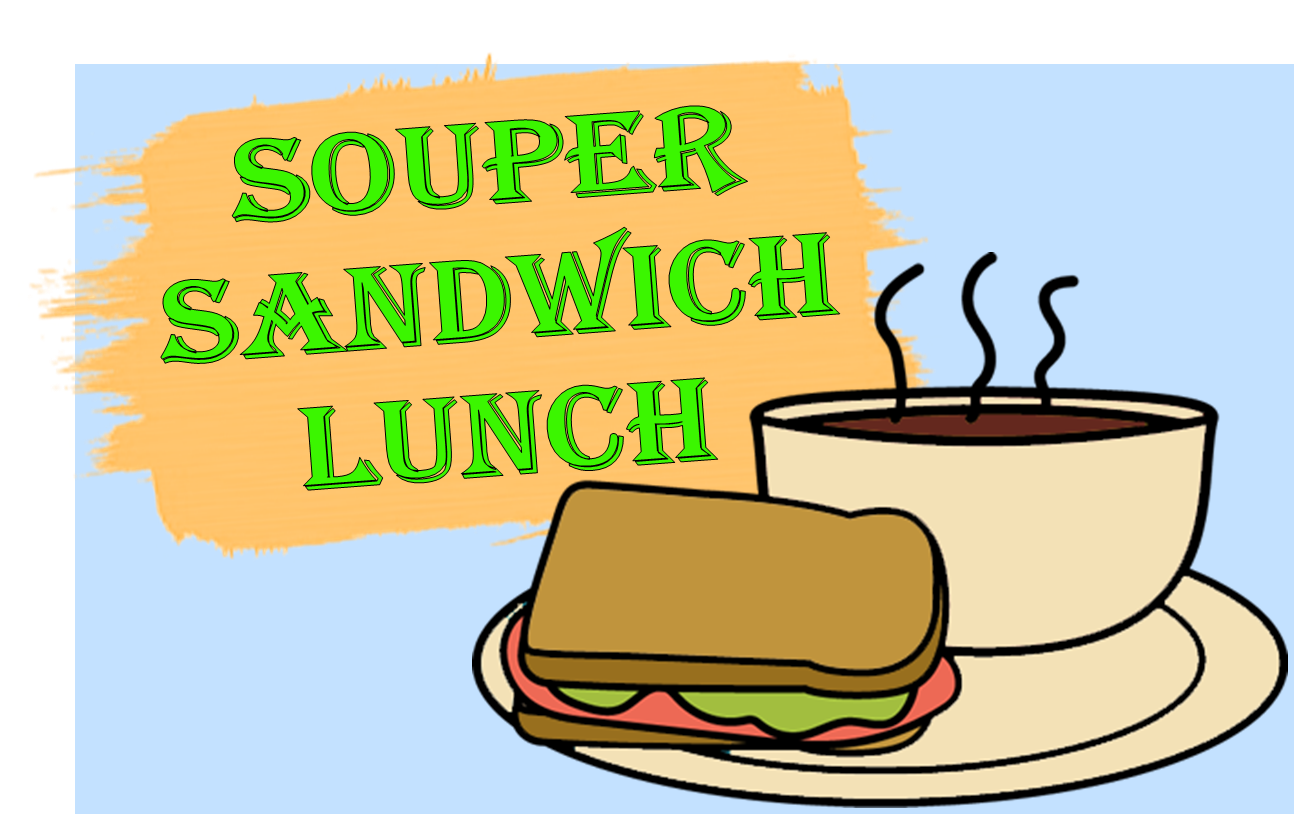 Flyer Distribution for Soup & Sandwich Lunch.