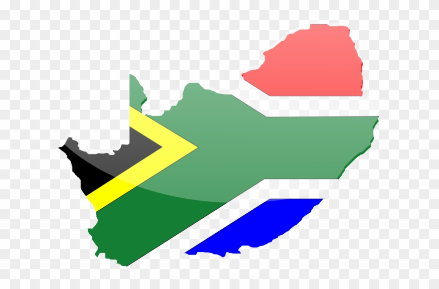 South African Flag Vector.