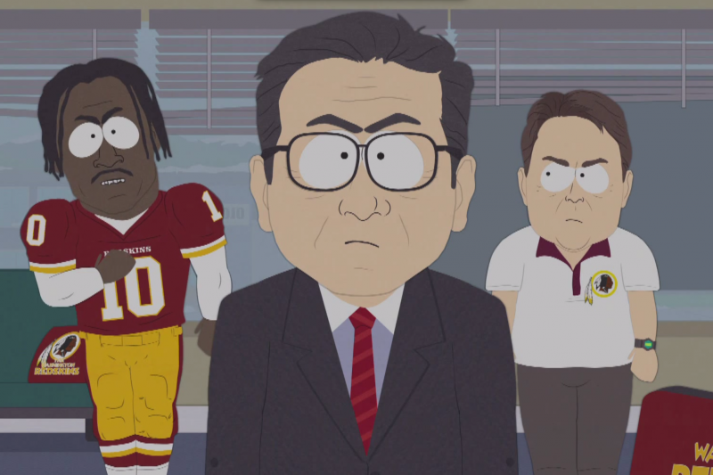 South Park\' Season 18 Premiere Mocks Washington Redskins and.