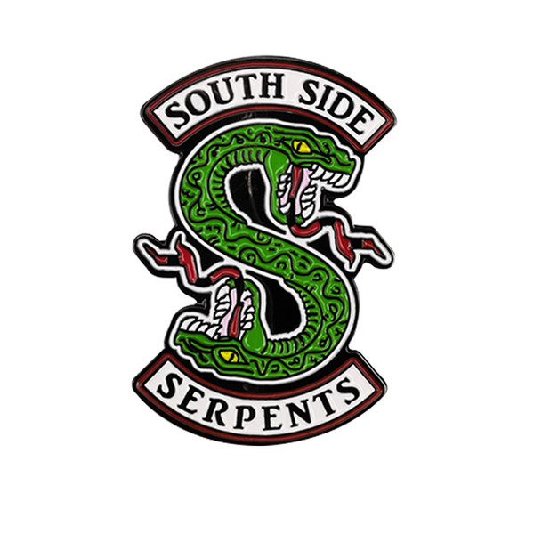 South Side Serpents Enamel Pin Riverdale Fan And Fans Of Archie Comics And  Cole Sprouse Badge UK 2019 From Simida265, GBP ￡1.81.