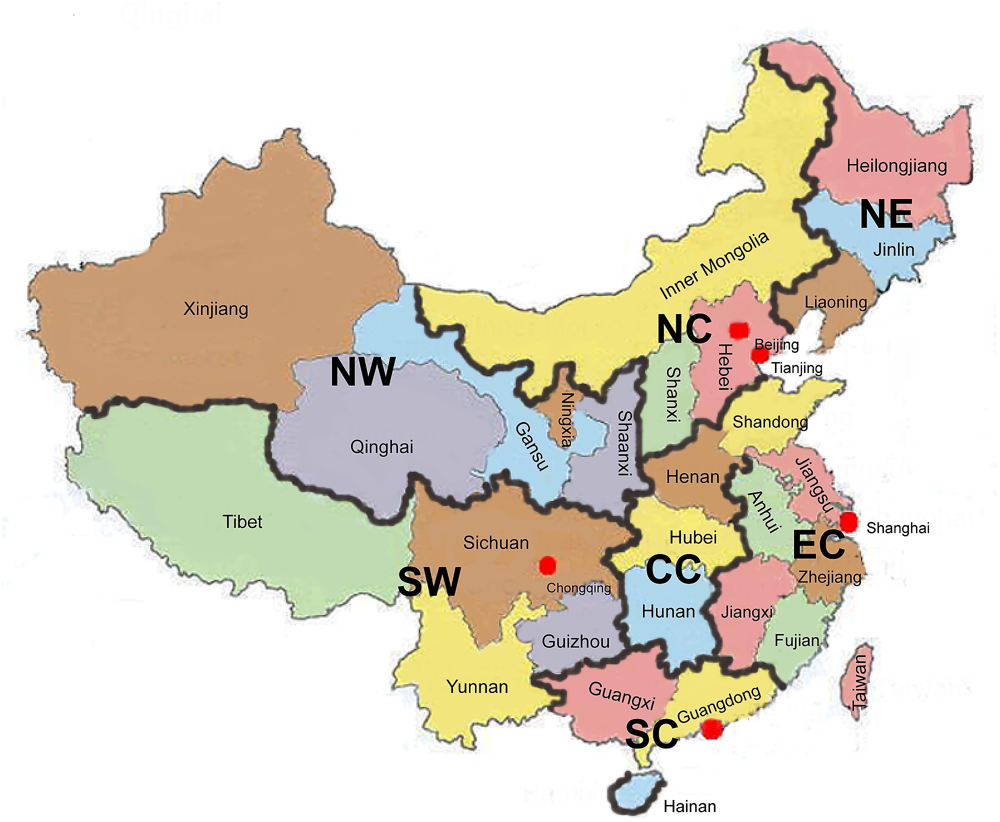 North east china