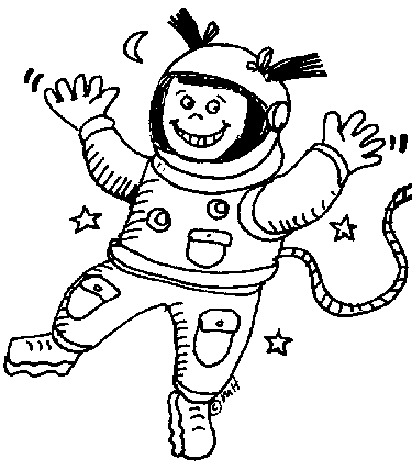 Astronomy Clipart Black And White.