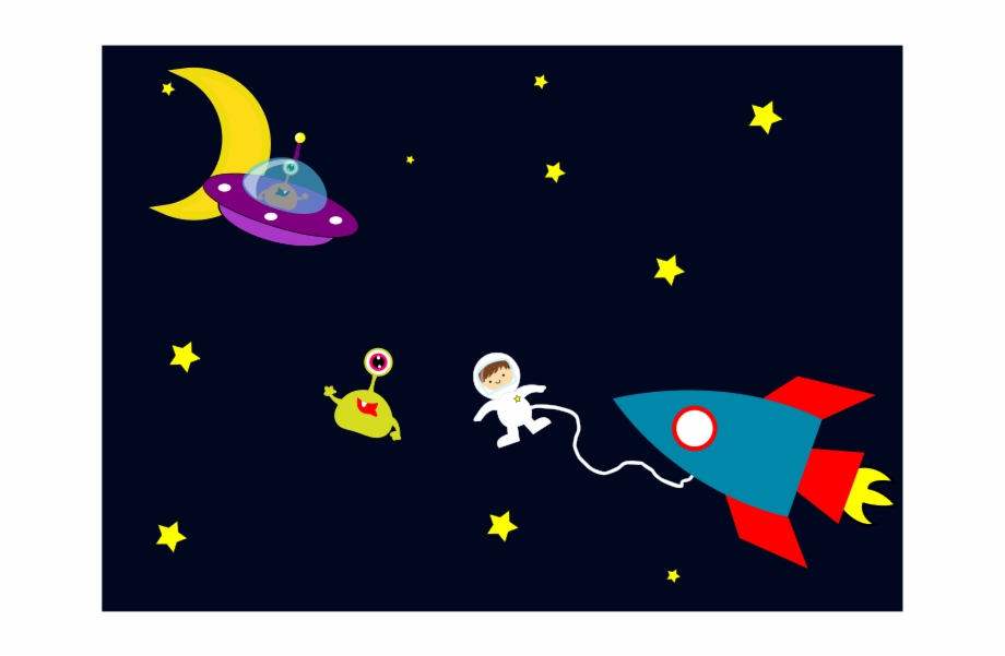 Astronaut In Space Clipart.