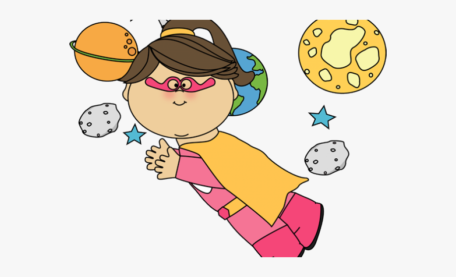 Space Clipart Kid Png.