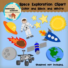 Space Exploration Clipart.