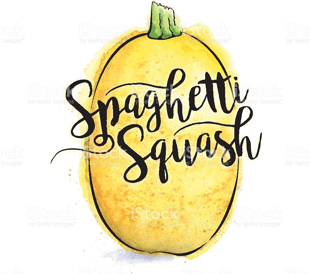 Spaghetti Squash Clip Art, Vector Images & Illustrations.