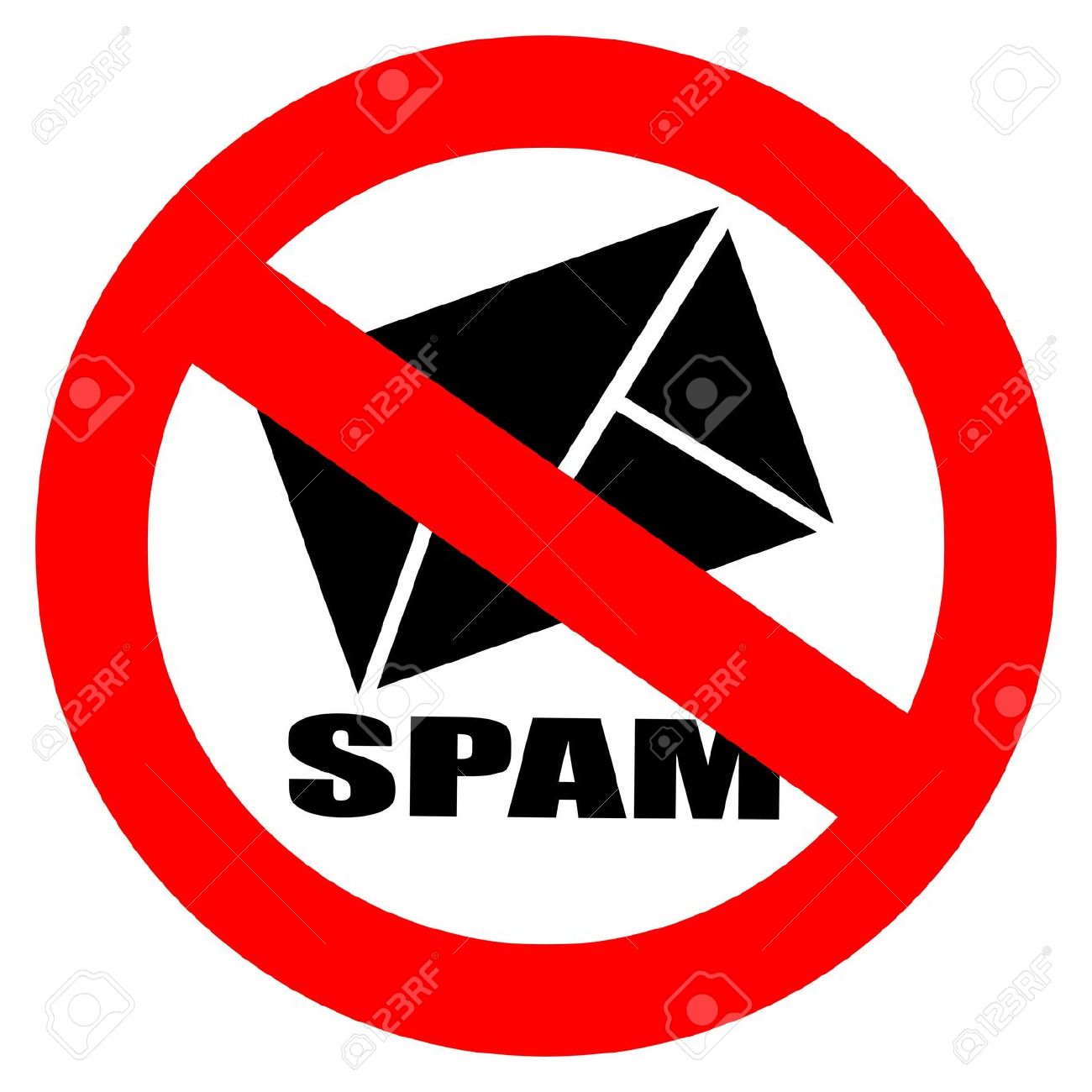 Free spam mail clipart.