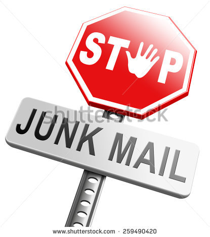 Junk Mail Stock Photos, Royalty.