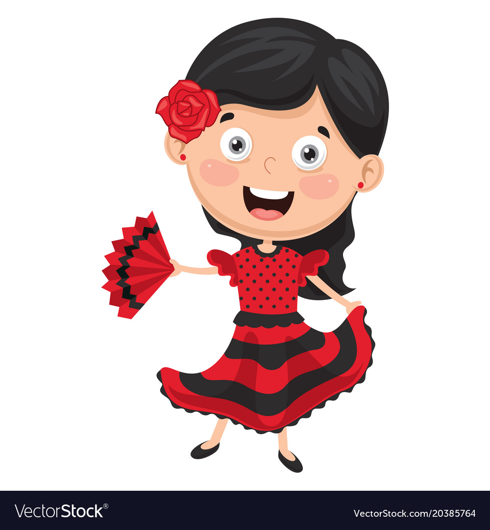 Flamenco dancer.
