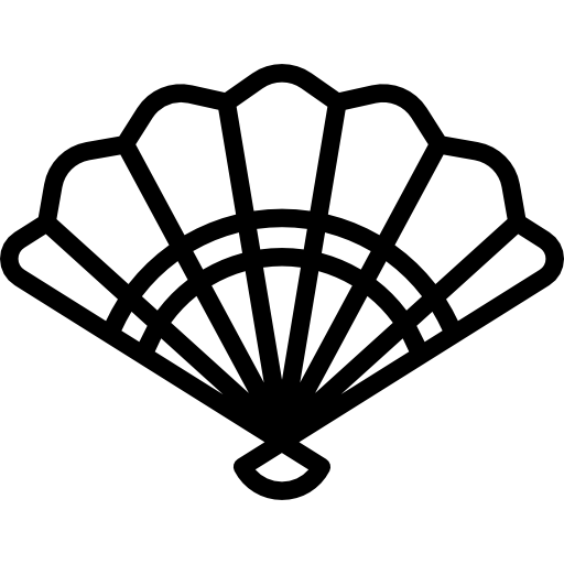 spanish, hot, traditional, Air, signs, fan icon.