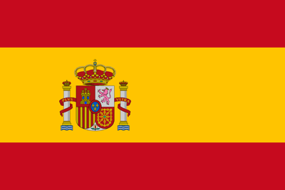 Spain flag clipart.