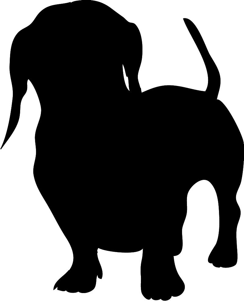 Download clipart silhouette dogs - Clipground