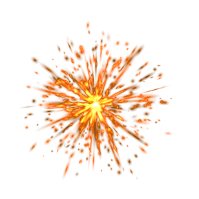 Electric sparks clipart.