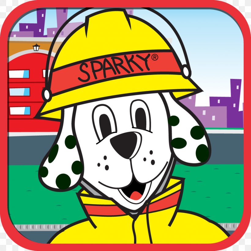 Dalmatian Dog Fire Department Fire Prevention Fire Safety.
