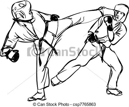 Sparring Vector Clipart Illustrations. 566 Sparring clip art.