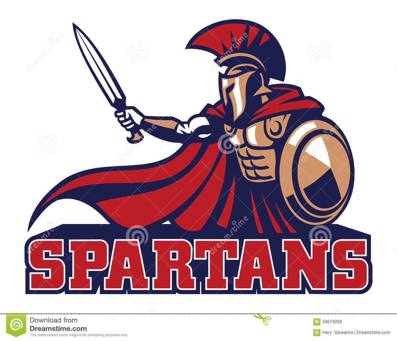 567 Spartan free clipart.