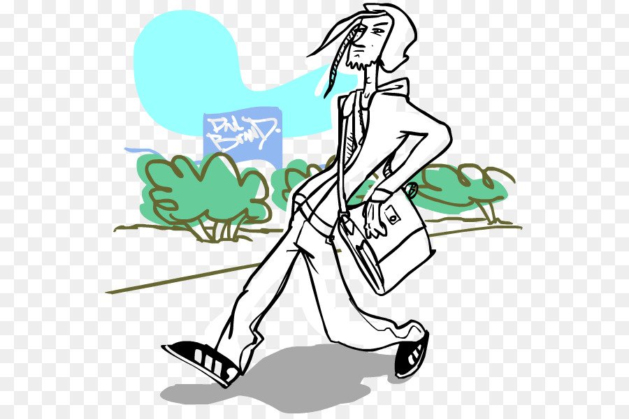 Walking clipart.