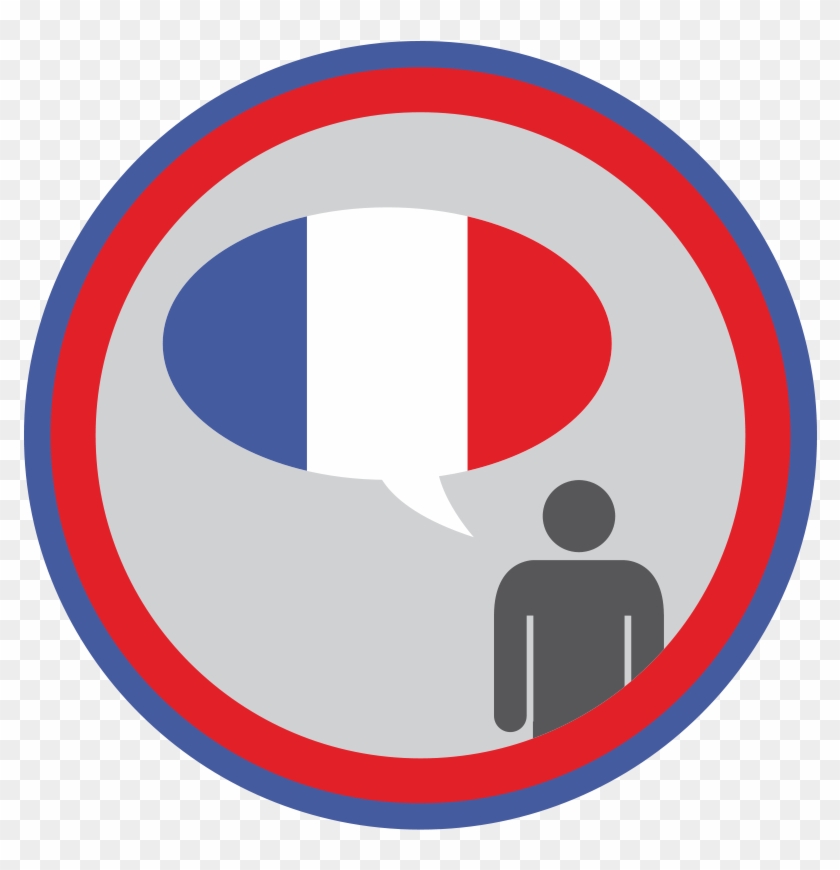 Speak French Badge.