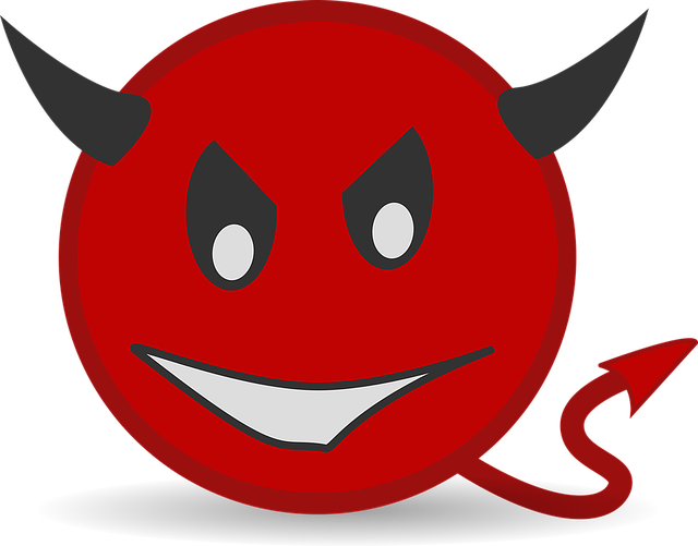 Free vector graphic: Devil, Icons, Matt, Smiley, Symbol.