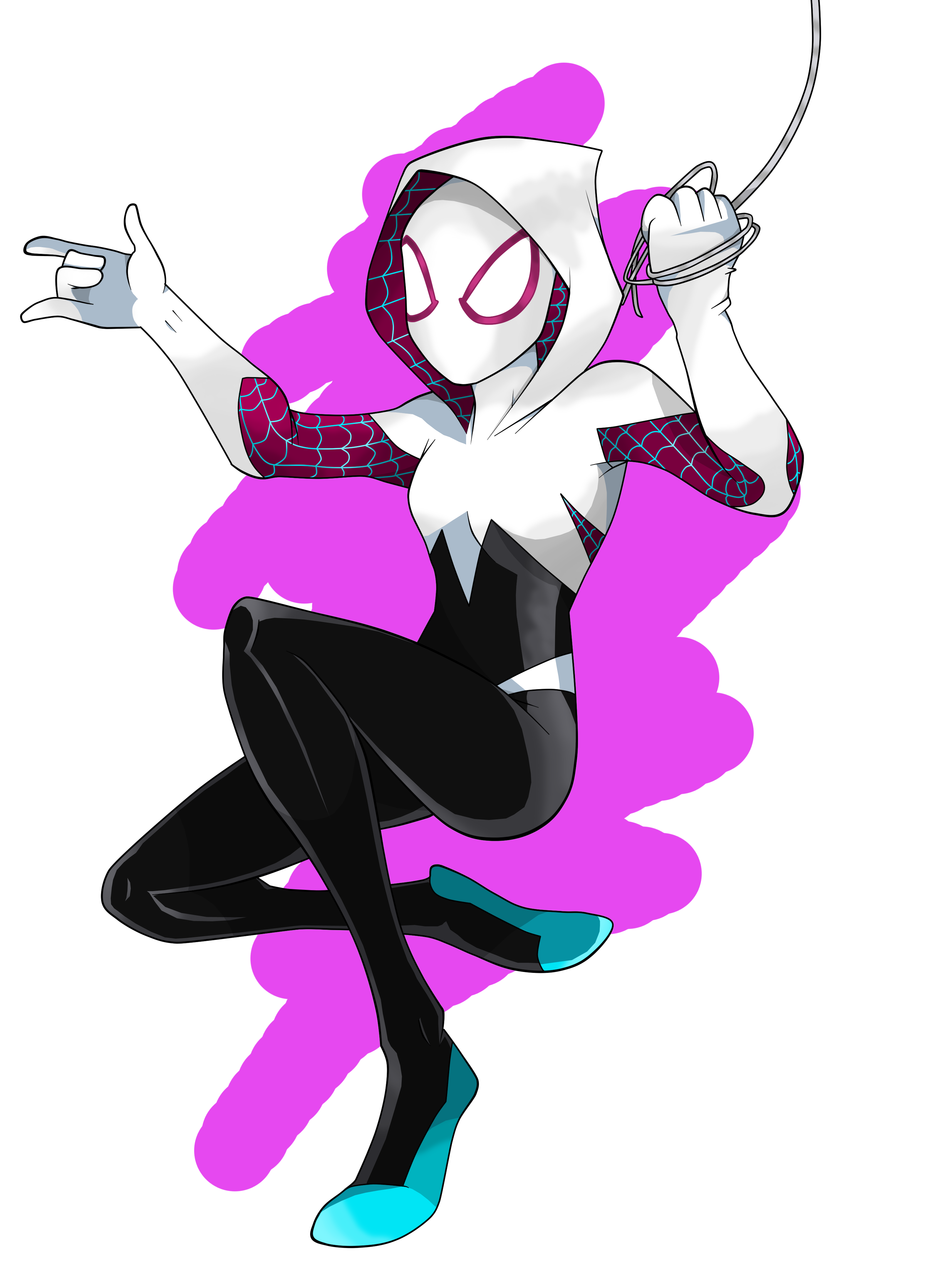 Spider Gwen Anime Cute