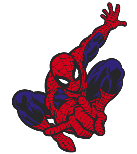 Spiderman Clip Art.