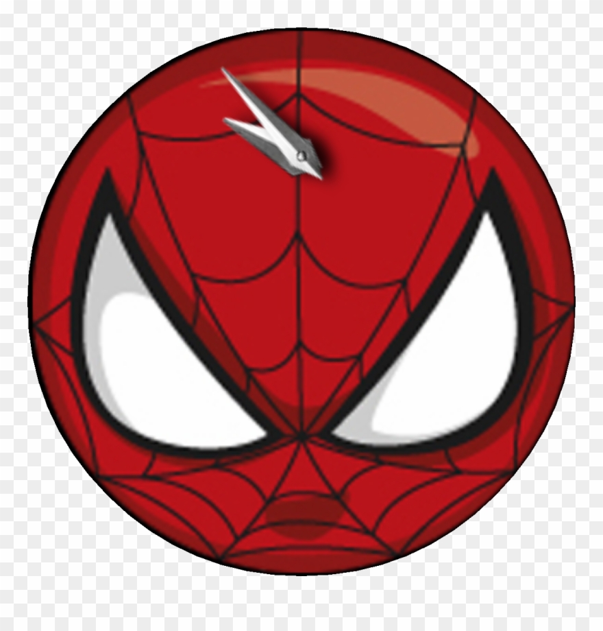 Spiderman Face Clip Art.