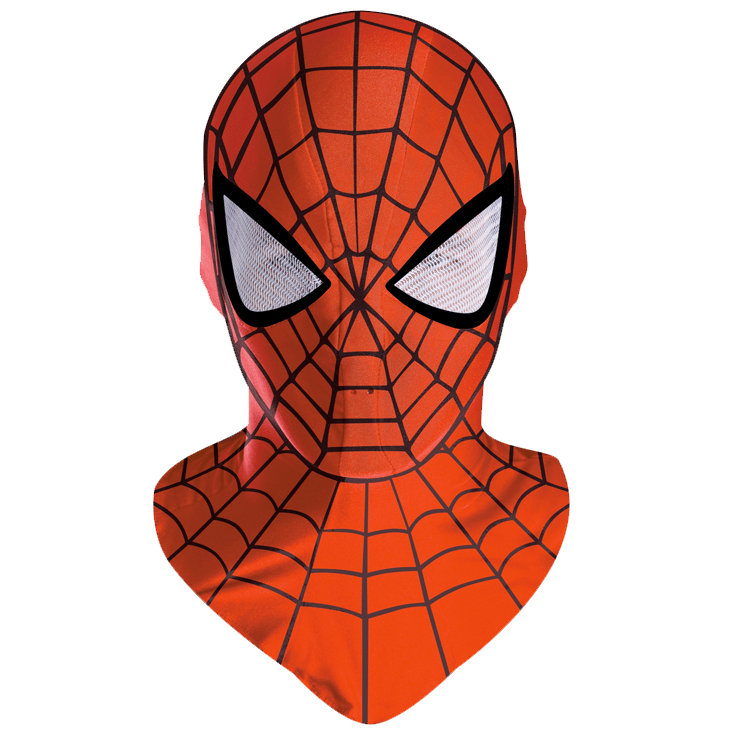 Spiderman Mask transparent PNG.