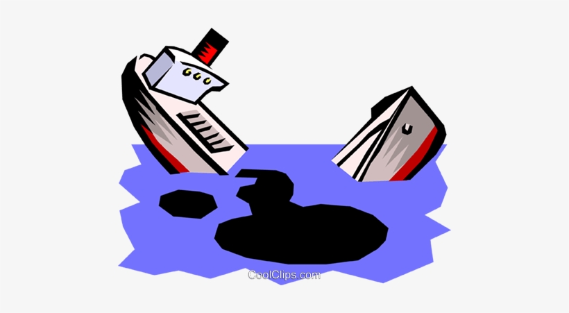 Oil Spill Royalty Free Vector Clip Art Illustration.