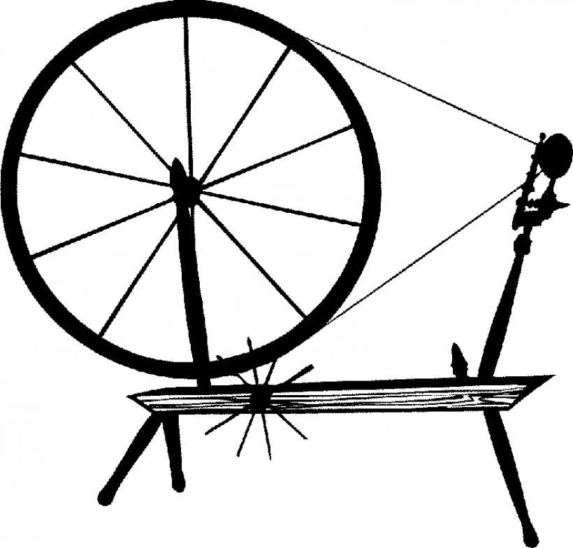 spinning wheel spindle