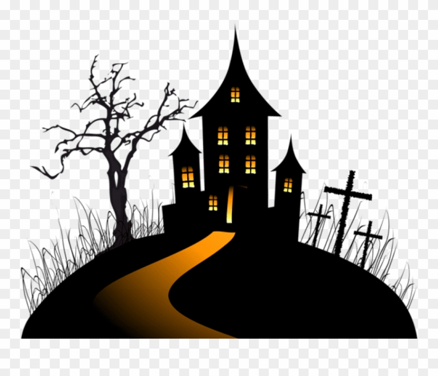 Free Png Download Halloween Creepy Castle Png Images.