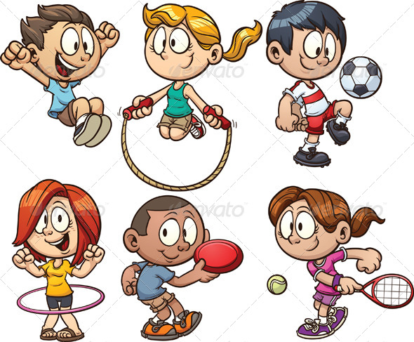 Outdoor Sports Clipart.