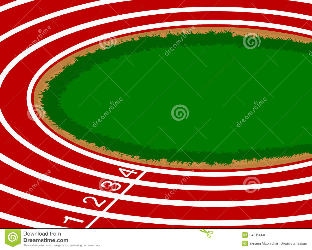 Race Track Clipart.