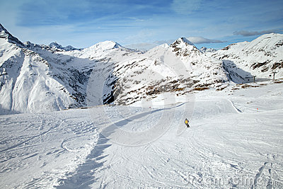 Sportgastein Ski Stock Photo.