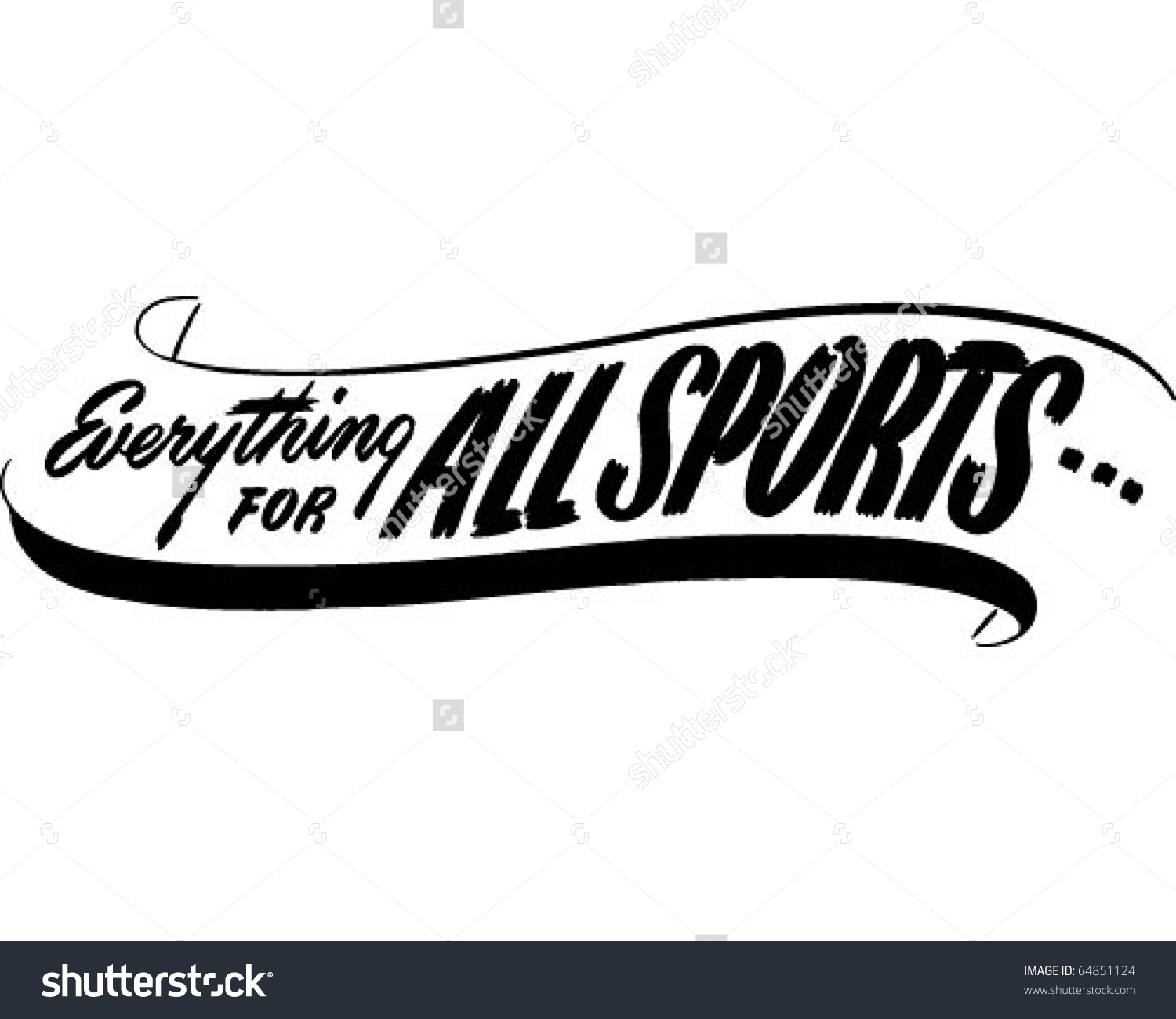 Sports Banner Clipart.