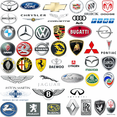 Sports Car Logos.