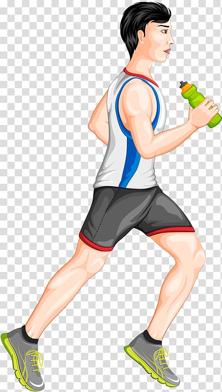 Sport Illustration, Sports man transparent background PNG.