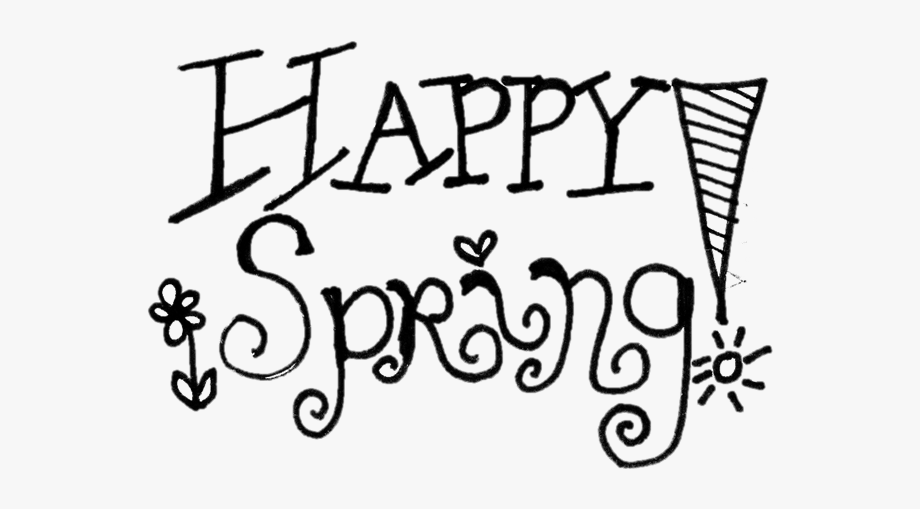 Happy Spring Clip Art Clipart Free Download.