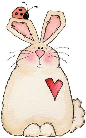 Spring bunny clipart 4 » Clipart Station.