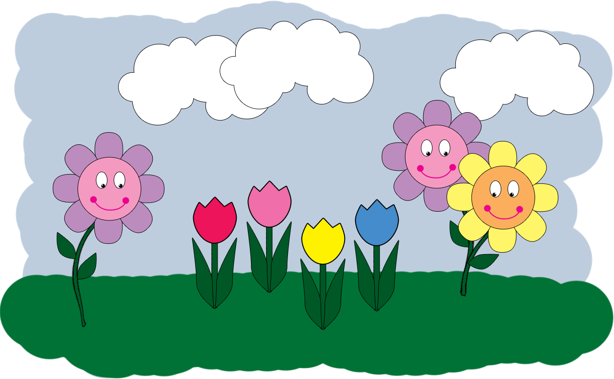 Spring Clip Art for Children.