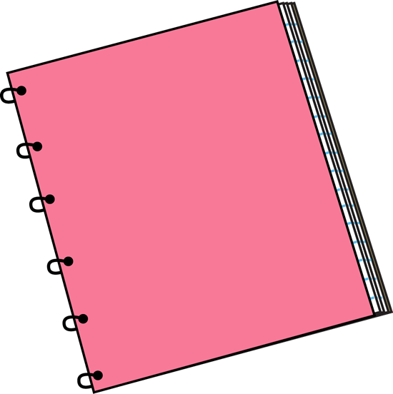 Notebook Clipart.