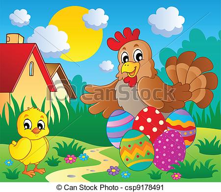 spring season clipart.