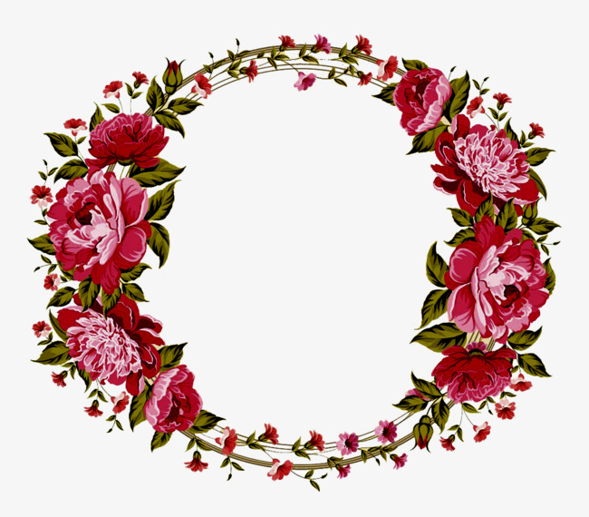 Spring flower wreath clipart 8 » Clipart Station.