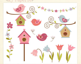 House spring clipart.