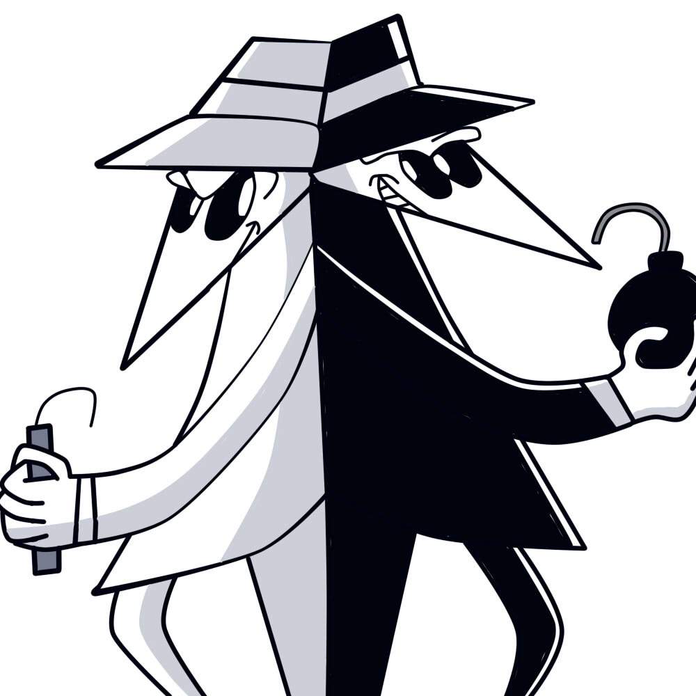 Should I draw Cuphead in the Spy vs Spy art style? [Old.