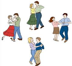 Free square dancing Clipart.