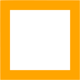 Orange square outline icon.